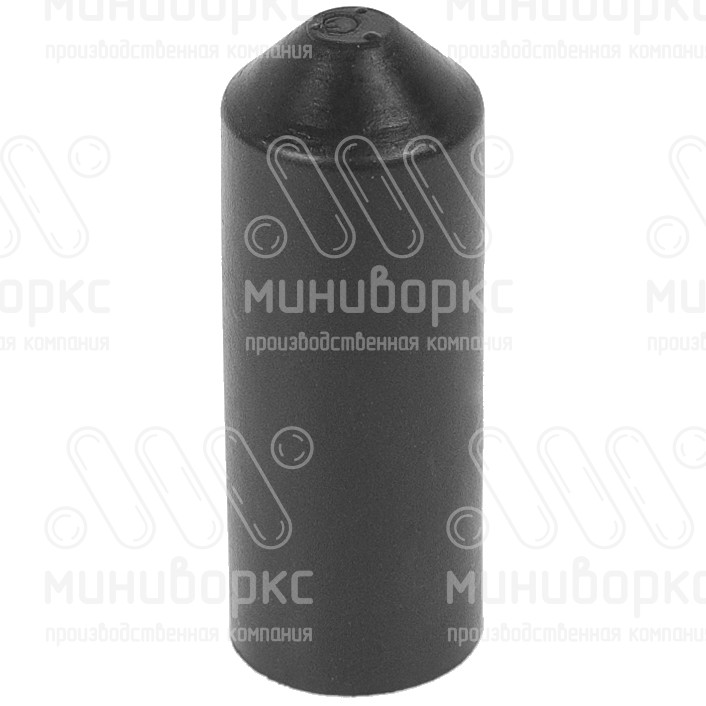 Термоусадочная заглушка Ø12 с клеевым слоем внутри, цвет черный – TRM12X40 - 1