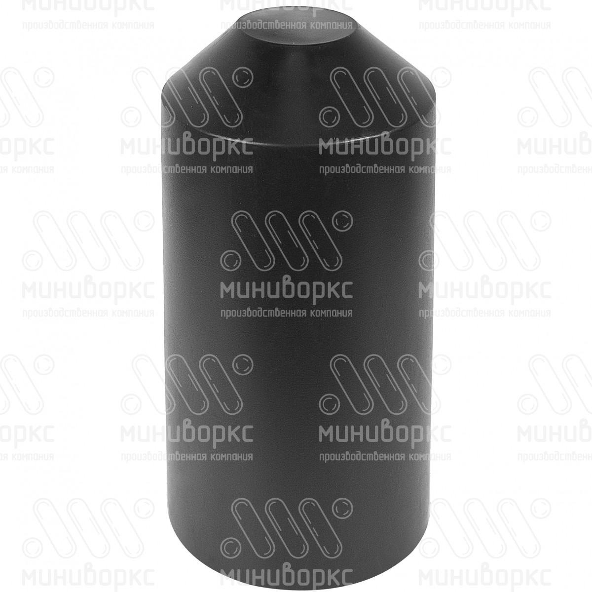 Термоусадочная заглушка Ø120 с клеевым слоем внутри, цвет черный – TRM120X150 - 1