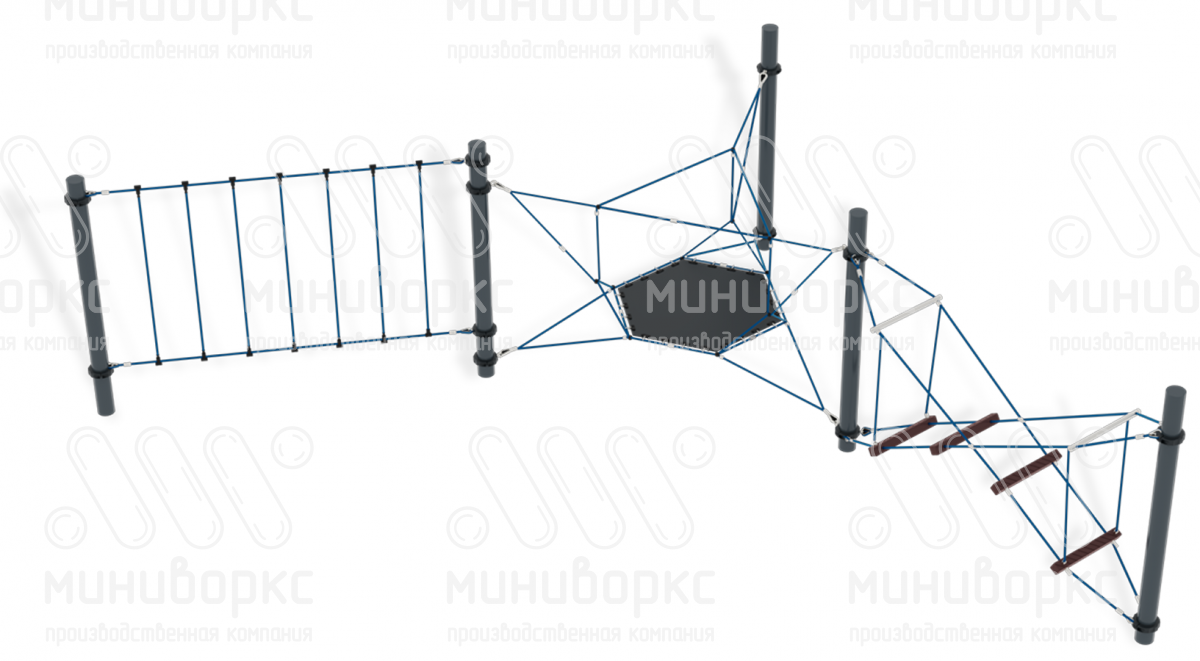 Игровые полосы препятствий – M-0001.20-02 купить в Челябинске | Миниворкс | картинка 1