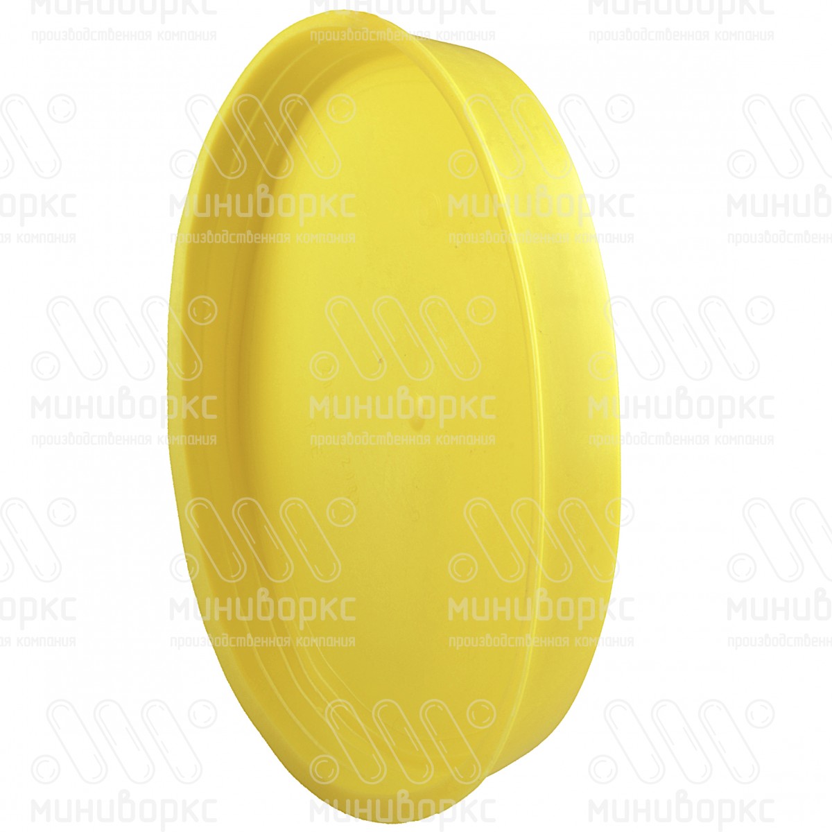 Круглая пластиковая пробка под отверстие Ø298-301 мм, цвет желтый – STC298 - 2