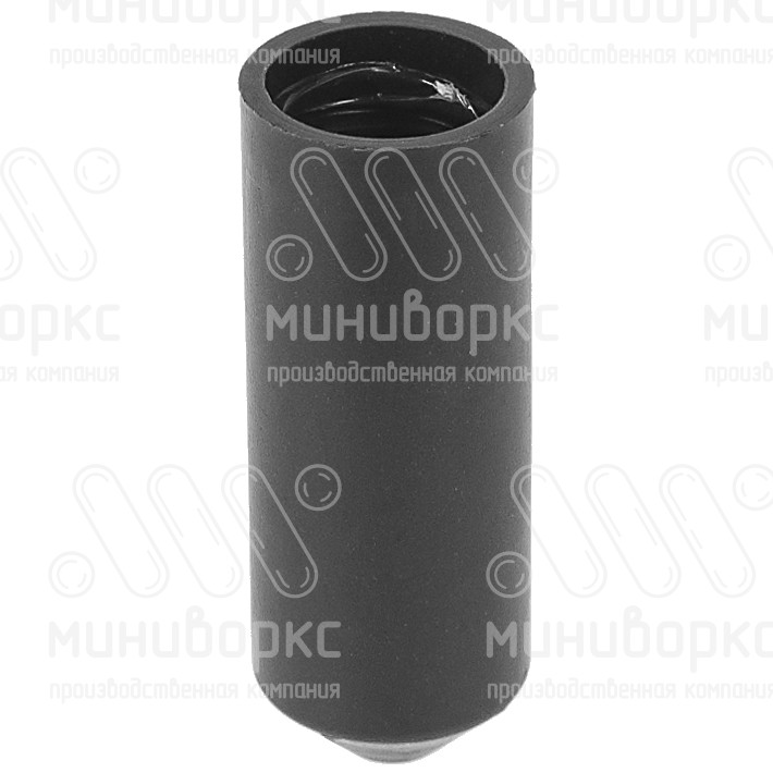 Термоусадочная заглушка Ø12 с клеевым слоем внутри, цвет черный – TRM12X40 - 3
