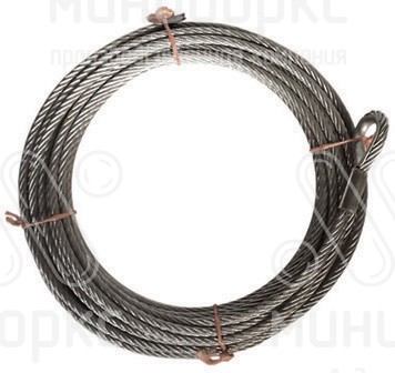 Стальной трос для канатной дороги, цвет металл – 241.002.010.001 - 2